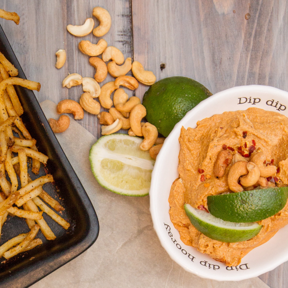 Cashew Curry Dipping Sauce Habibis Mediterranean