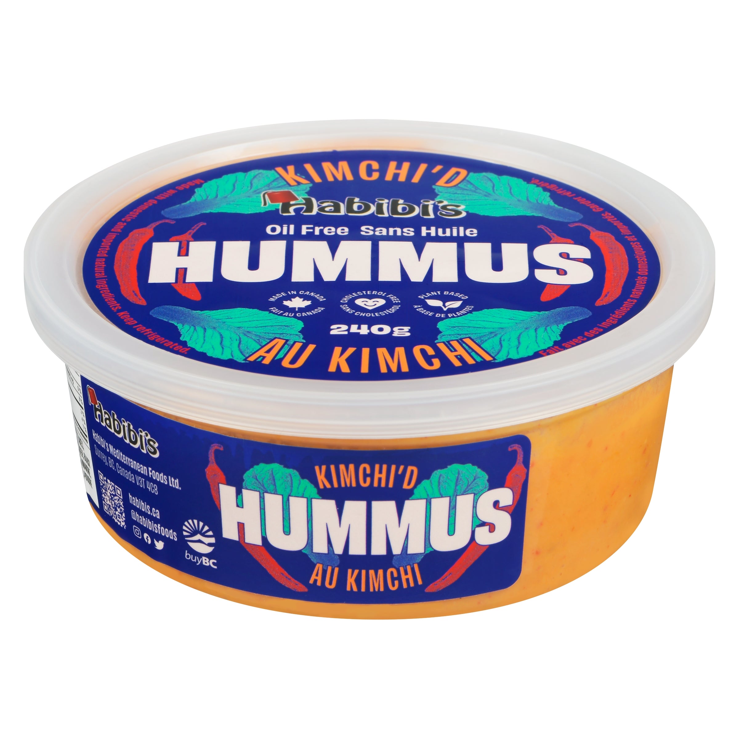 NEW! Kimchi'D Hummus - Oil Free