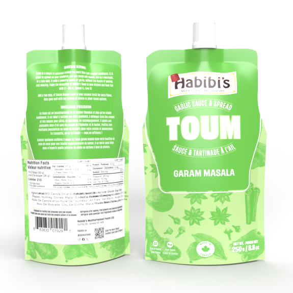 Garam Masala Toum - Garlic Sauce & Spread