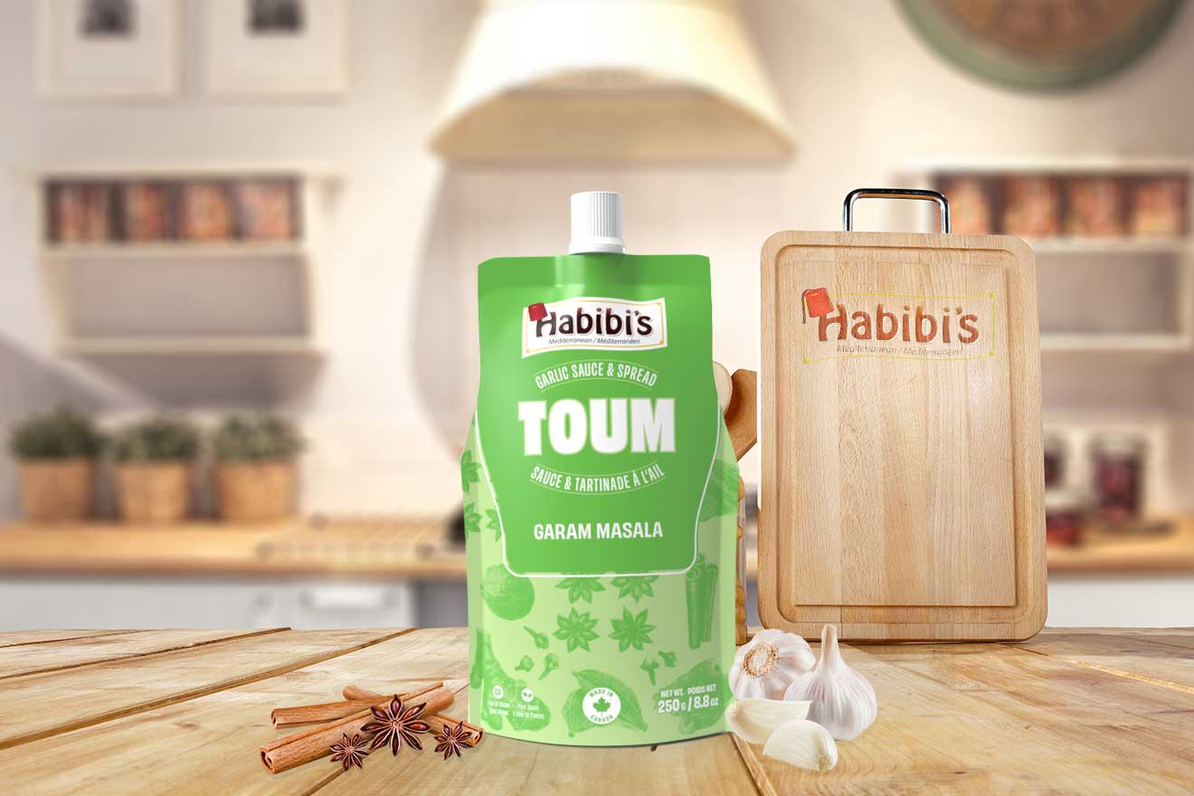 Garam Masala Toum - Garlic Sauce & Spread