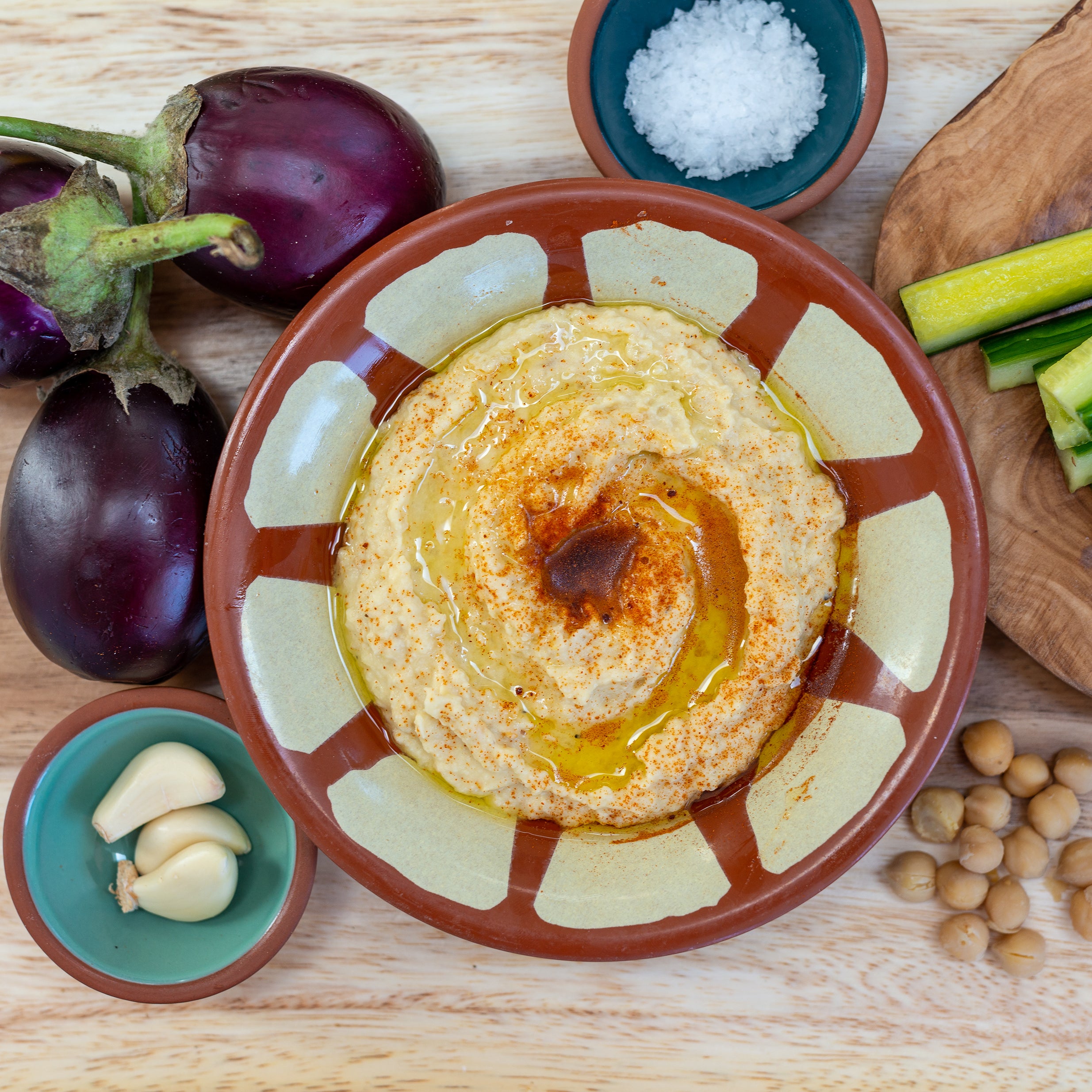 Baba Ganoush Smoked Eggplant Dip