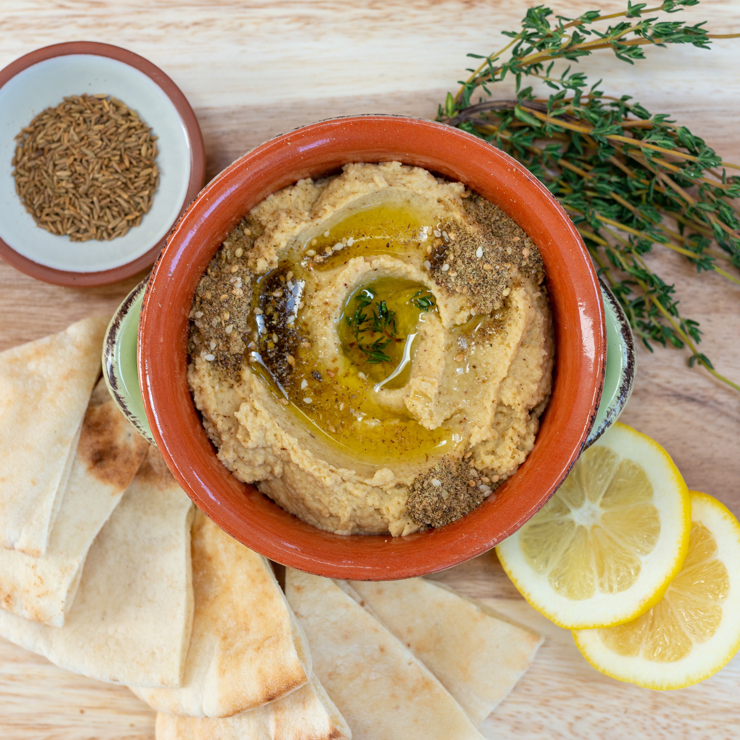 Beirut Style Hummus